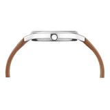 Helix By Timex Blue Round Analog Leather Watch Men - TW054HG02