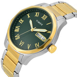 Timex Full Roman Green Dial Astrological  Men's Watch - TW0TG7641