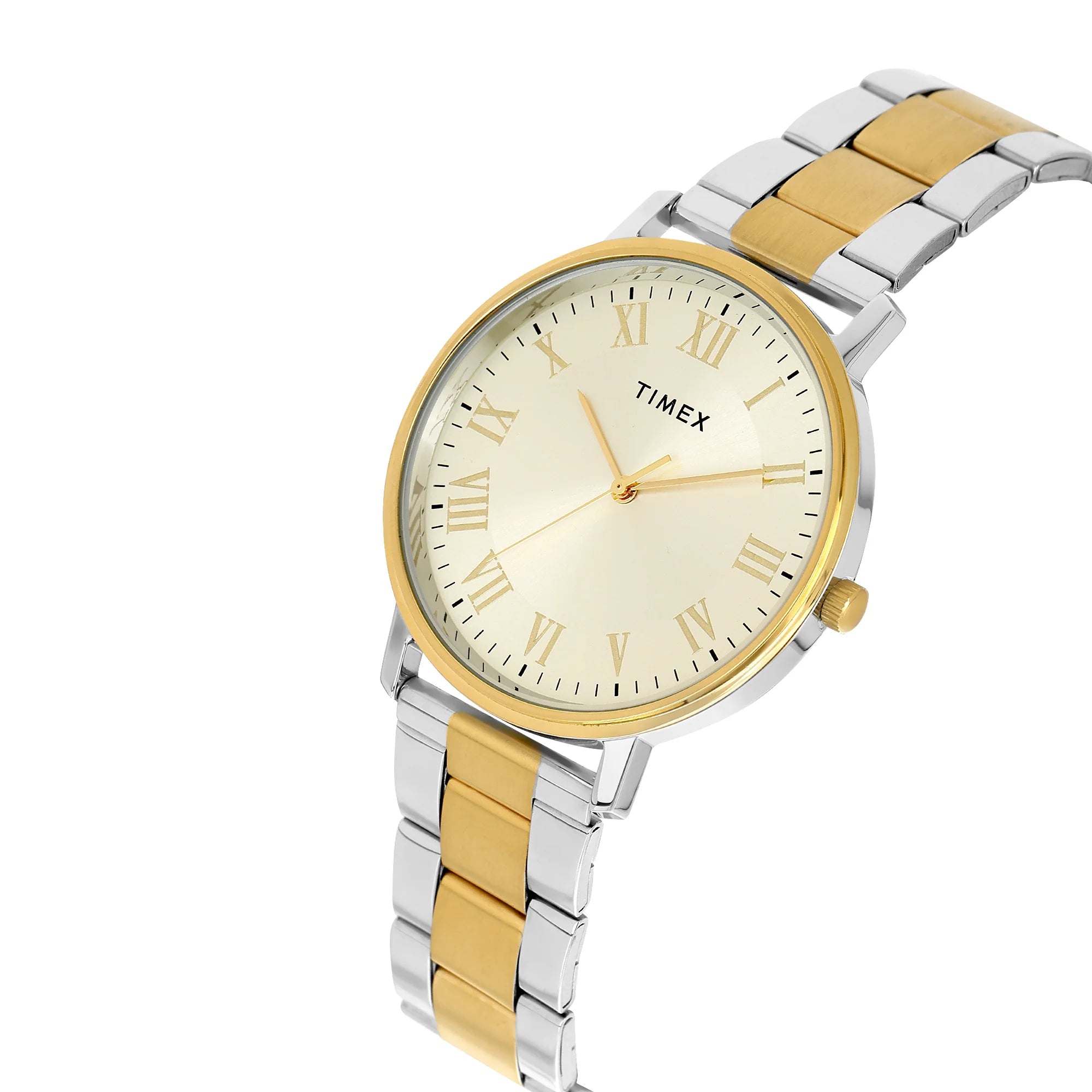 Timex Roman Champ Dial St Steel Bracelet Men's Watch TW0TG8025