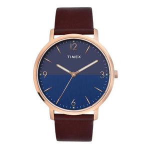 Timex Nexus Blue Dual finish Dial Analog Men's Watch - TW0TG8030 - KRISHNA WATCH COMPANY
