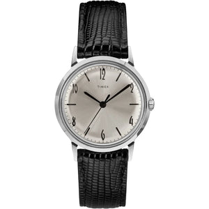 Timex Marlin Silver-Tone Round Dial Automatic Men's Watch - TW2R47900UJ - KRISHNA WATCH COMPANY