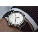 TIMEX Marlin Silver-Tone Round Dial Mechanical Automatic Men's Watch - TW2R47900U9 - KRISHNA WATCH COMPANY