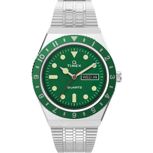 Timex Men Green Round Stainless Steel Dial Analog Watch-TW2U61700U9 - KRISHNA WATCH COMPANY