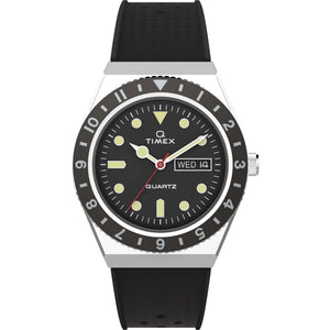 Q Timex Black Round Dial Analog Men's Watch - TW2V32000U9 - KRISHNA WATCH COMPANY