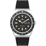 Q Timex Black Round Dial Analog Men's Watch - TW2V32000U9