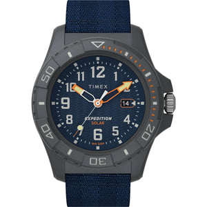 TIMEX Expedition North™ Freedive Ocean 46mm Recycled Fabric Strap Watch TW2V40300X6 - KRISHNA WATCH COMPANY