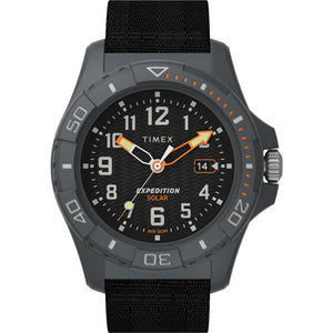 TIMEX Expedition North™ Freedivee Ocean 46mm Recycled Fabric Strap Watch TW2V40500X6 - KRISHNA WATCH COMPANY
