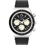 Q Timex Black Round Dial Analog Men's Watch - TW2V42700U9
