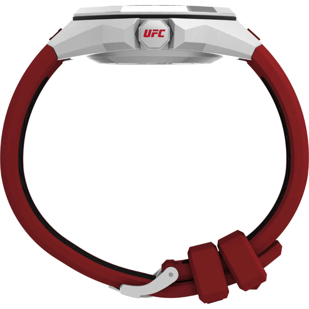 Timex UFC Pro 45mm Silicone Strap Watch TW2V57500X6