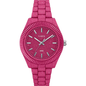 Timex Legacy Ocean 37mm Recycled Plastic Bracelet Watch TW2V77200X6 - KRISHNA WATCH COMPANY