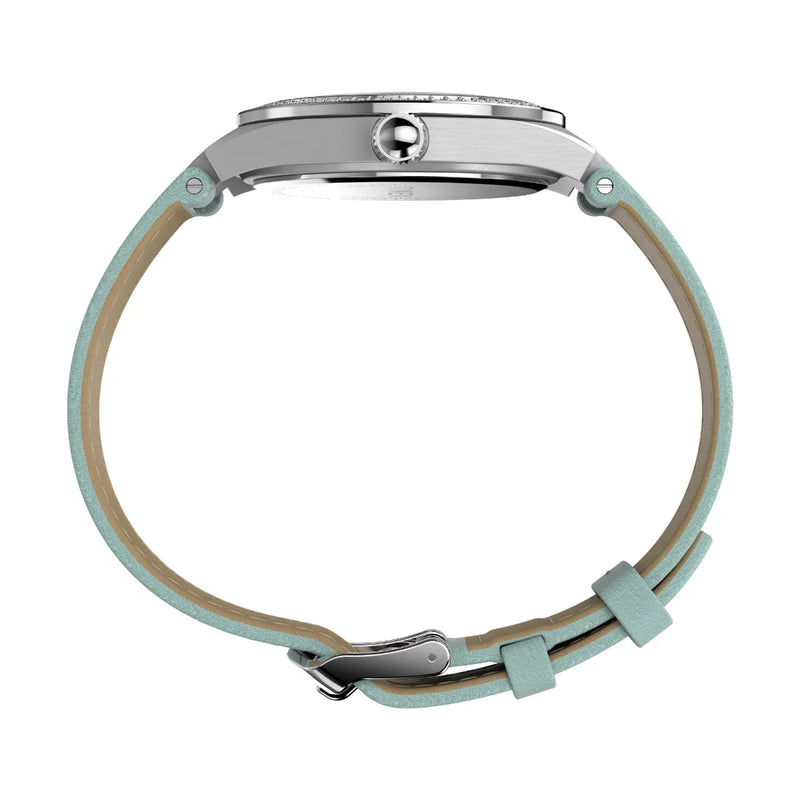 TIMEX Simone Multifunction 38mm Leather Strap Watch TW2V80400UJ