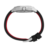 Timex UFC Reveal 41mm Silicone Backed Leather Strap Watch -TW2V85400X6