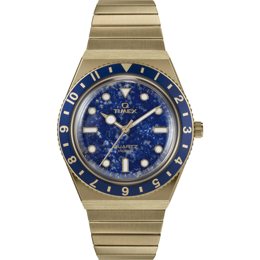 TIMEX Q TIMEX Women Blue Round Dial Analog Watch - TW2V92400UJ