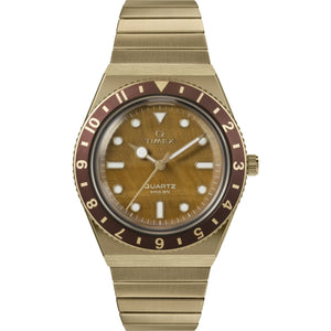Q TIMEX Women Brown Round Dial Analog Watch - TW2V92500UJ - KRISHNA WATCH COMPANY