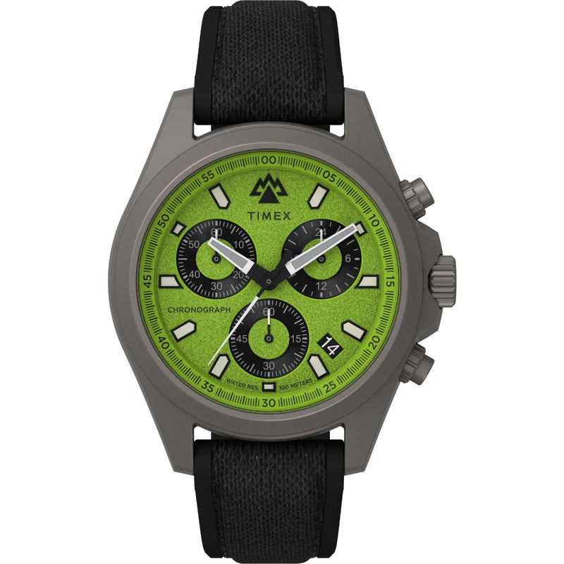 Timex Expedition North Field Chrono 43mm Recycled Mixed Materials Strap Watch - TW2V96400X6