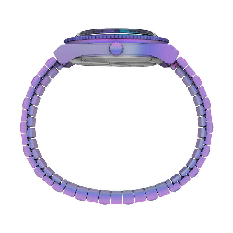 TIMEX Q Timex 36mm Stainless Steel Expansion Band Watch TW2W41100UJ