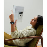 Q Timex Grey Rectangle Dial Digital Unisex Watch - TW2W45000UJ