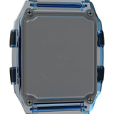 Q Timex Grey Rectangle Dial Digital Unisex Watch - TW2W45100UJ