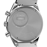 TIMEX PANDA Stainless Steel Q Men White Round Dial Analog Watch - Tw2W53300Uj