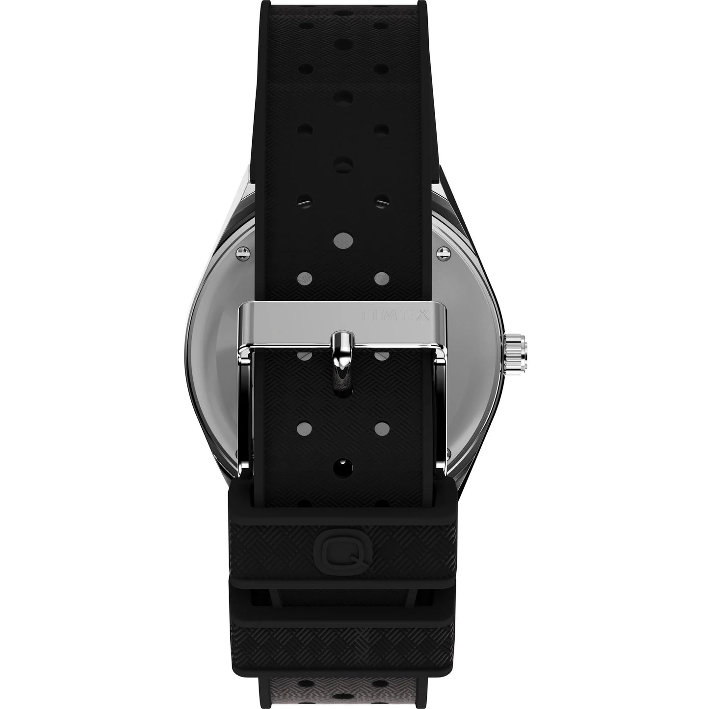 TIMEX Q TIMEX Men Black Round Dial Analog Watch - TW2W57500UJ
