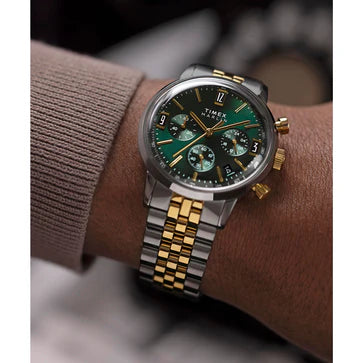 TIMEX Marlin Men Green Round Dial Analog Watch - TW2W60000UJ - KRISHNA WATCH COMPANY