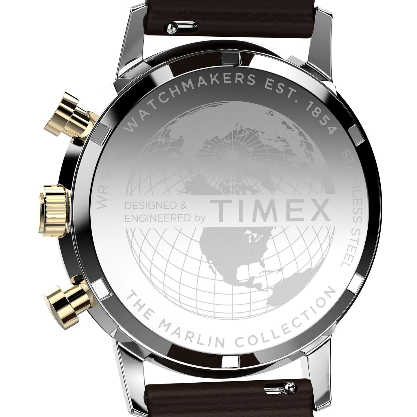 TIMEX Marlin PANDA Men Blue Round Dial Analog Watch - TW2W60400UJ