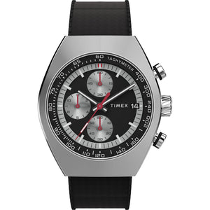 TIMEX Trend Men Black Tonneau Dial Analog Watch - TW2W64500UJ - KRISHNA WATCH COMPANY
