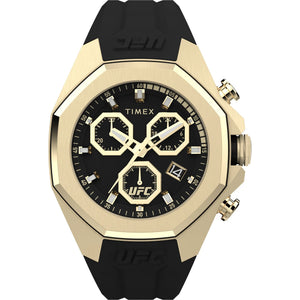 TIMEX UFC Street Men Black Octagonal Dial Analog Watch - TW2W69800UJ - KRISHNA WATCH COMPANY