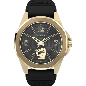 TIMEX UFC Street Men Black Octagonal Dial Analog Watch - TW2W73600UJ - KRISHNA WATCH COMPANY