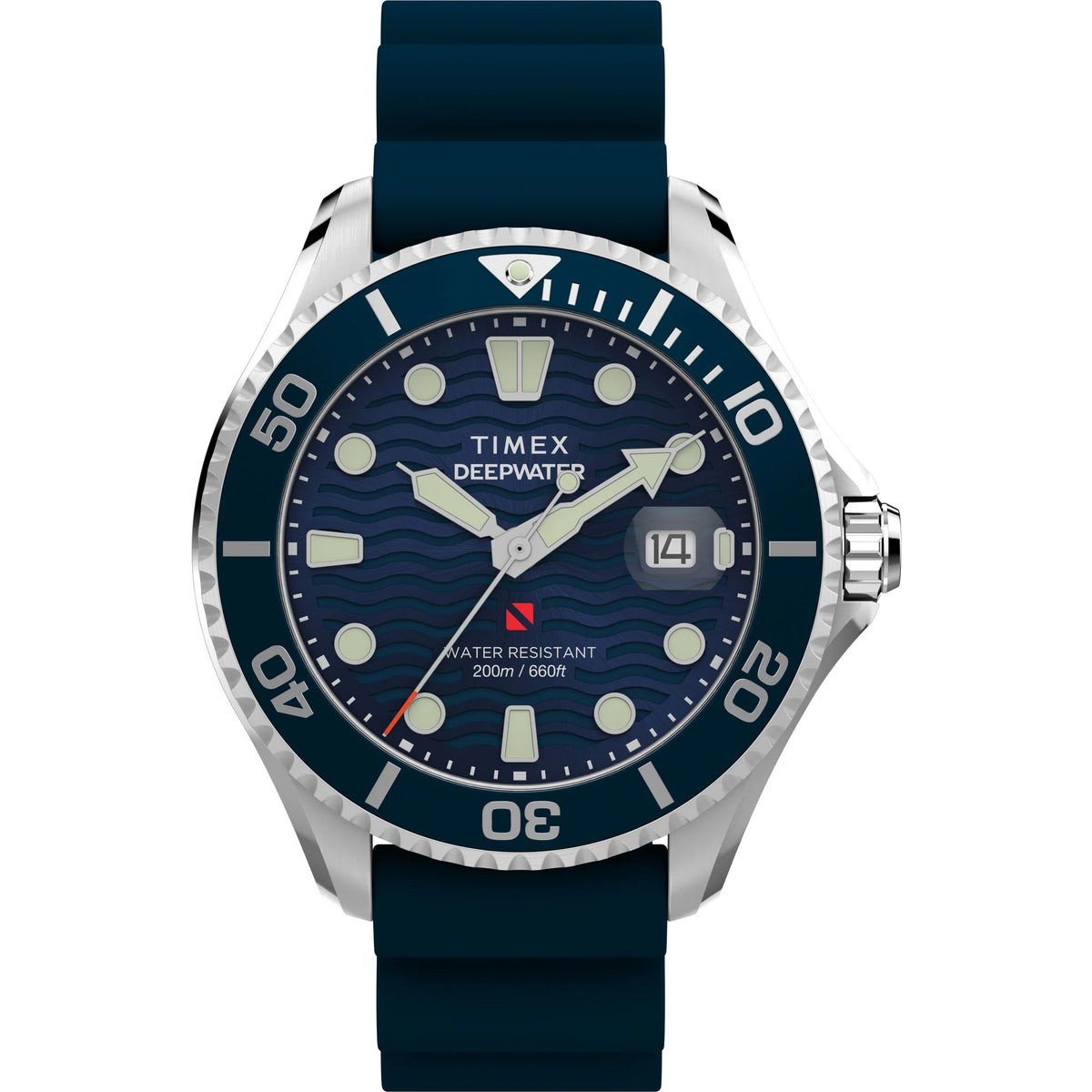 TIMEX Deep Water Blue Round Dial Analog Men's Watch - TW2W81500UJ