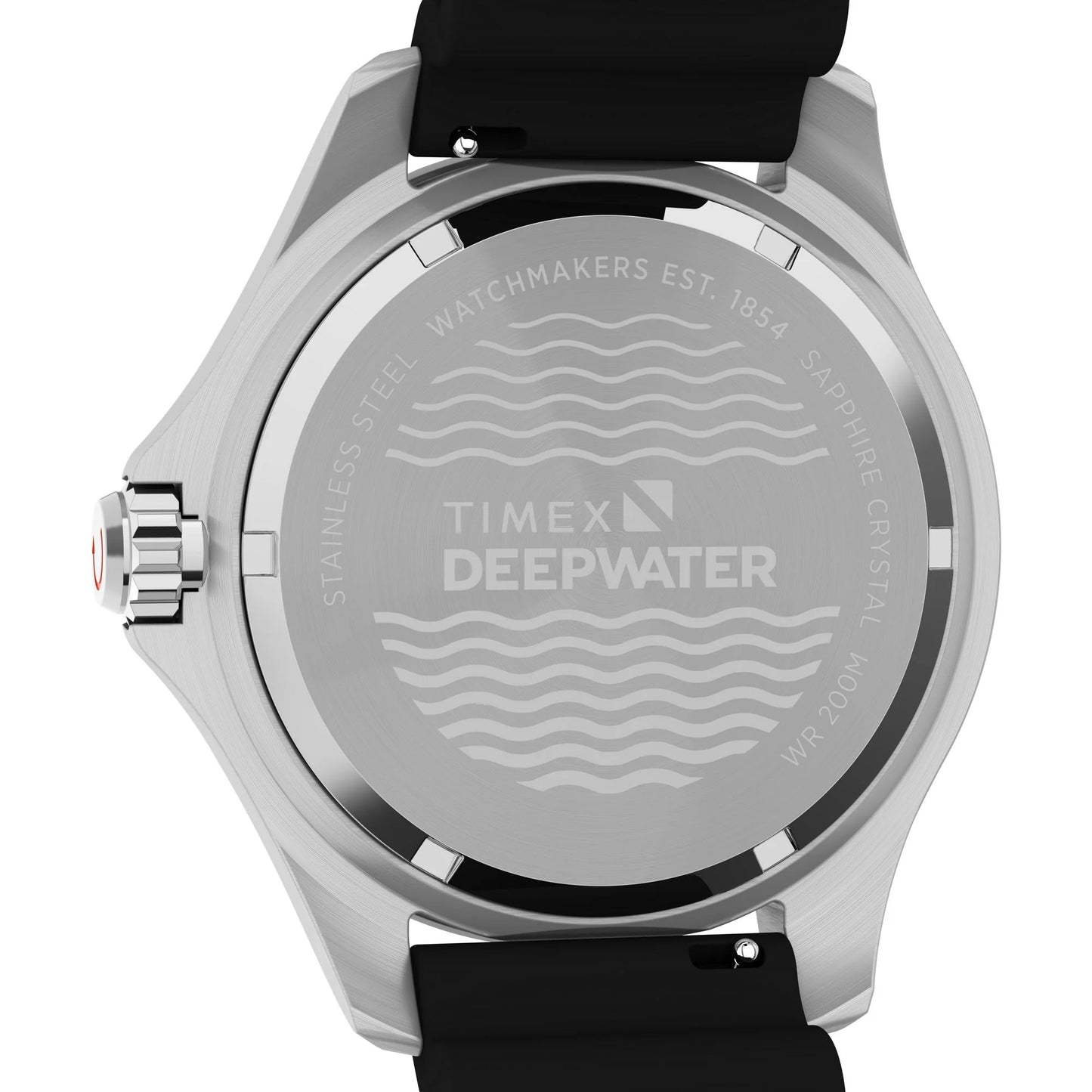 TIMEX Deep Water Black Round Dial Analog Men's Watch - TW2W81600UJ