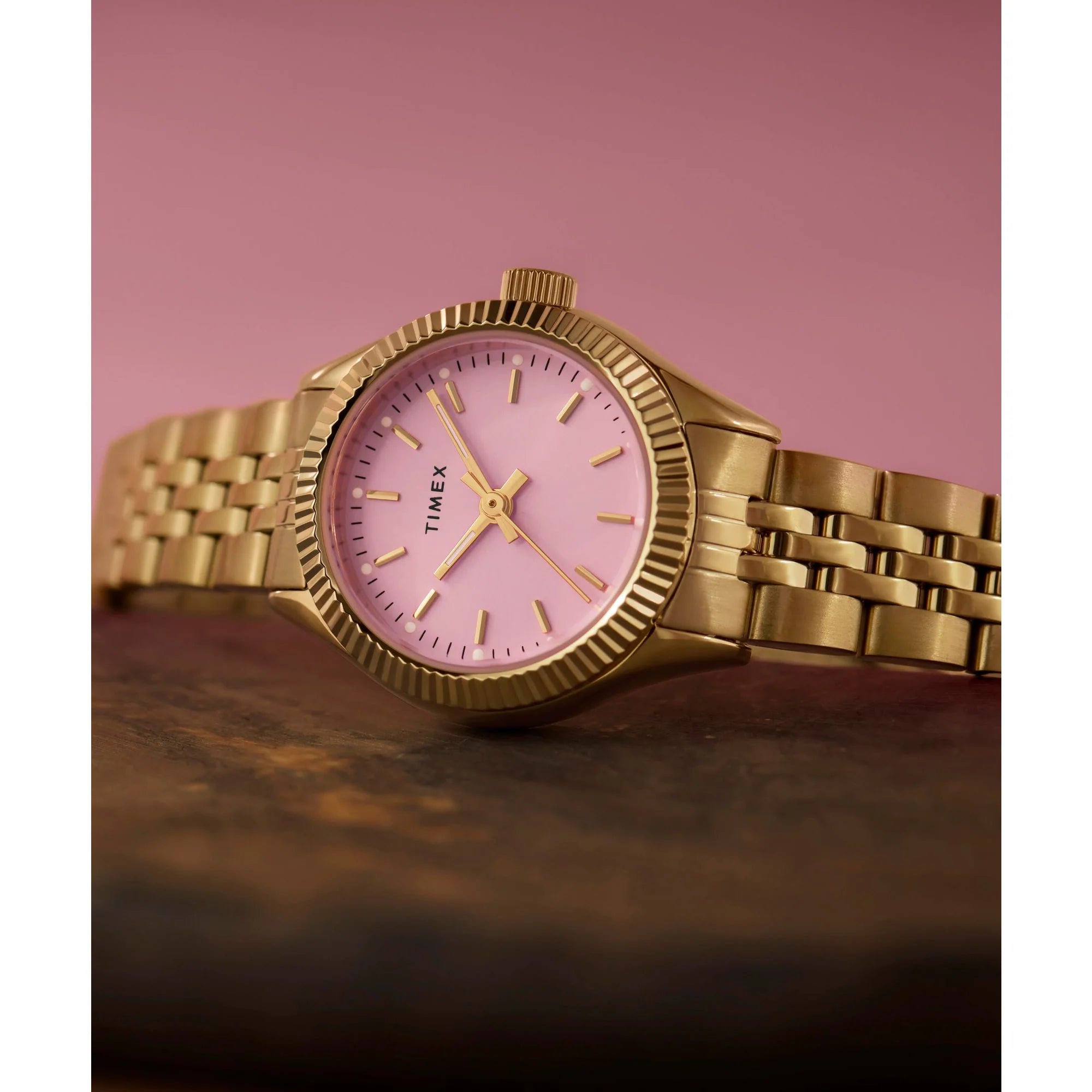 TIMEX Trend Pink Round Dial Analog Women's Watch - TW2W90800UJ