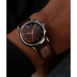 TIMEX Marlin Brown Round Dial Mechanical Automatic Men's Watch - TW2W93300UJ