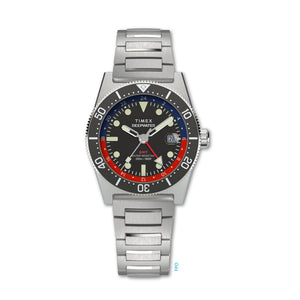 TIMEX Deep Water Men Black Round Dial Analog Watch - TW2W95300UJ - KRISHNA WATCH COMPANY