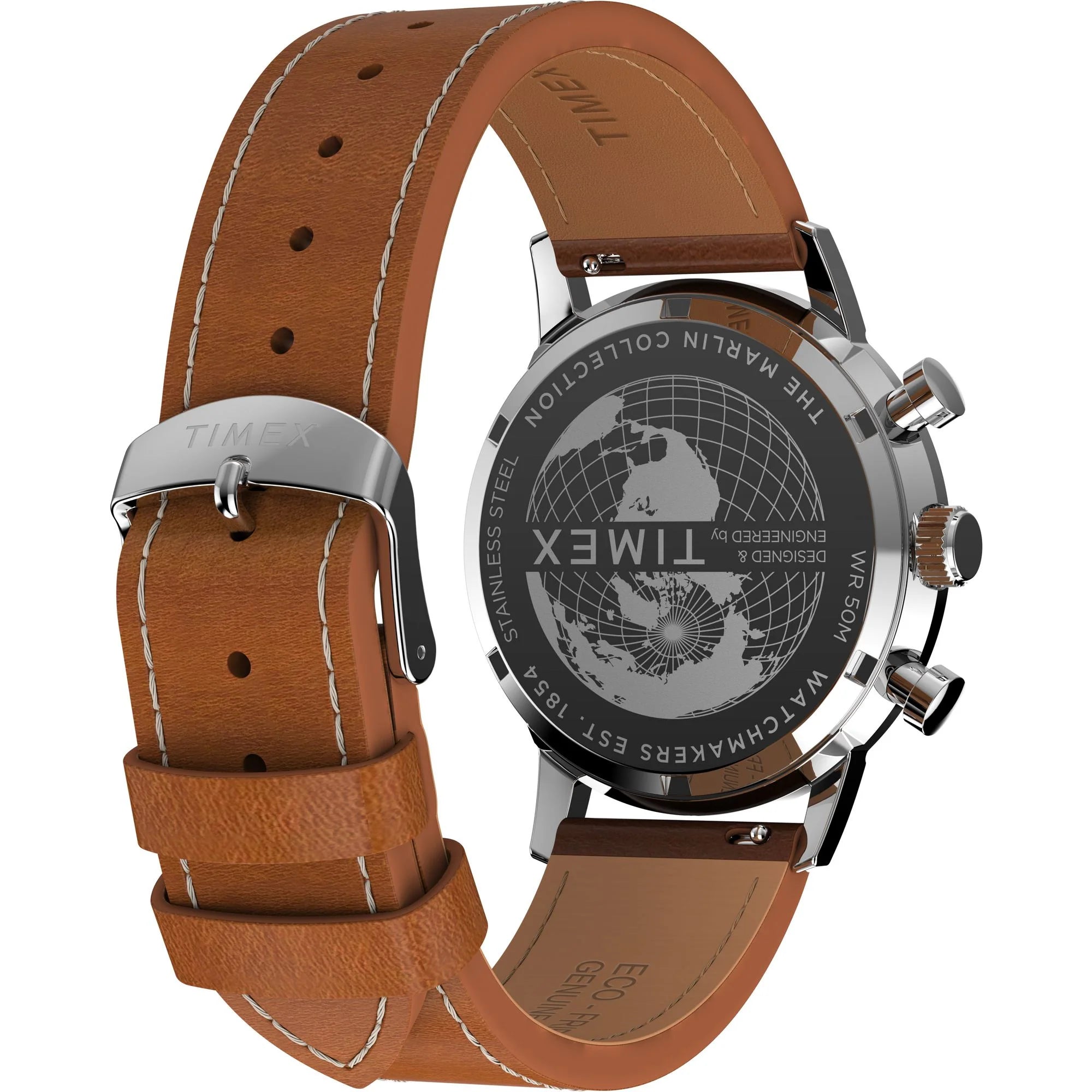 TIMEX Marlin Green Round Dial Analog Men's Watch - TW2W99100UJ