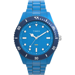 TIMEX Trend Blue Round Dial Analog Men's Watch - TW2Y04300UJ - KRISHNA WATCH COMPANY