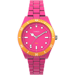 TIMEX Trend Pink Round Dial Analog Women's Watch - TW2Y04600UJ - KRISHNA WATCH COMPANY