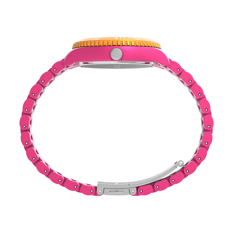 TIMEX Trend Pink Round Dial Analog Women's Watch - TW2Y04600UJ