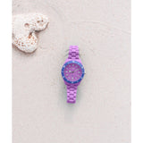 TIMEX Trend Purple Round Dial Analog Women's Watch - TW2Y04800UJ - KRISHNA WATCH COMPANY