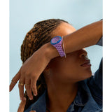 TIMEX Trend Purple Round Dial Analog Women's Watch - TW2Y04800UJ - KRISHNA WATCH COMPANY