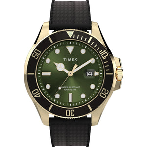 TIMEX Trend Green Round Dial Analog Men's Watch - TW2Y05300UJ - KRISHNA WATCH COMPANY