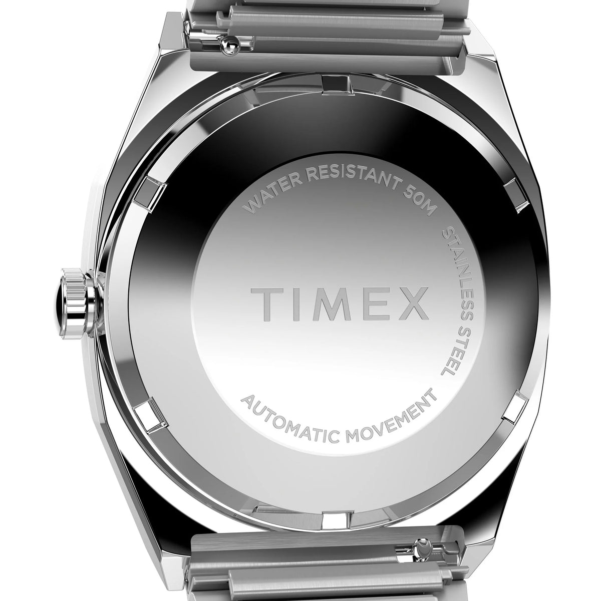 Timex Rectangular Timex Q TIMEX Men Blue Rectangle Dial Automatic Analog Watch - TW2Y073 ...