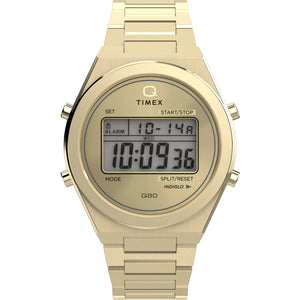 Q Timex Grey Round Dial Digital Men's Watch - TW2Y09700UJ - KRISHNA WATCH COMPANY