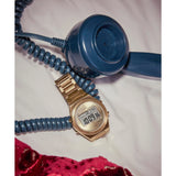 Q Timex Grey Round Dial Digital Men's Watch - TW2Y09700UJ