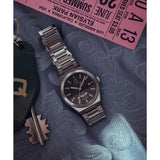 Timex Q Black Round Dial Analog Men's Watch - TW2Y12100UJ