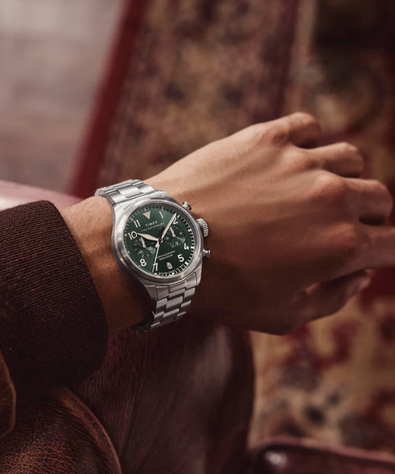 Timex Waterbury Ace Chronograph Watch - TW2Y19100
