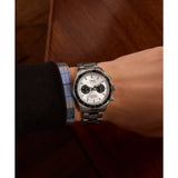 TIMEX Waterbury Silver-Tone Round Dial Analog Men's Watch - TW2Y19200UJ - KRISHNA WATCH COMPANY