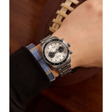 TIMEX Waterbury Silver-Tone Round Dial Analog Men's Watch - TW2Y19200UJ - KRISHNA WATCH COMPANY