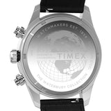 TIMEX Waterbury Silver-Tone Round Dial Analog Men's Watch - TW2Y19300UJ