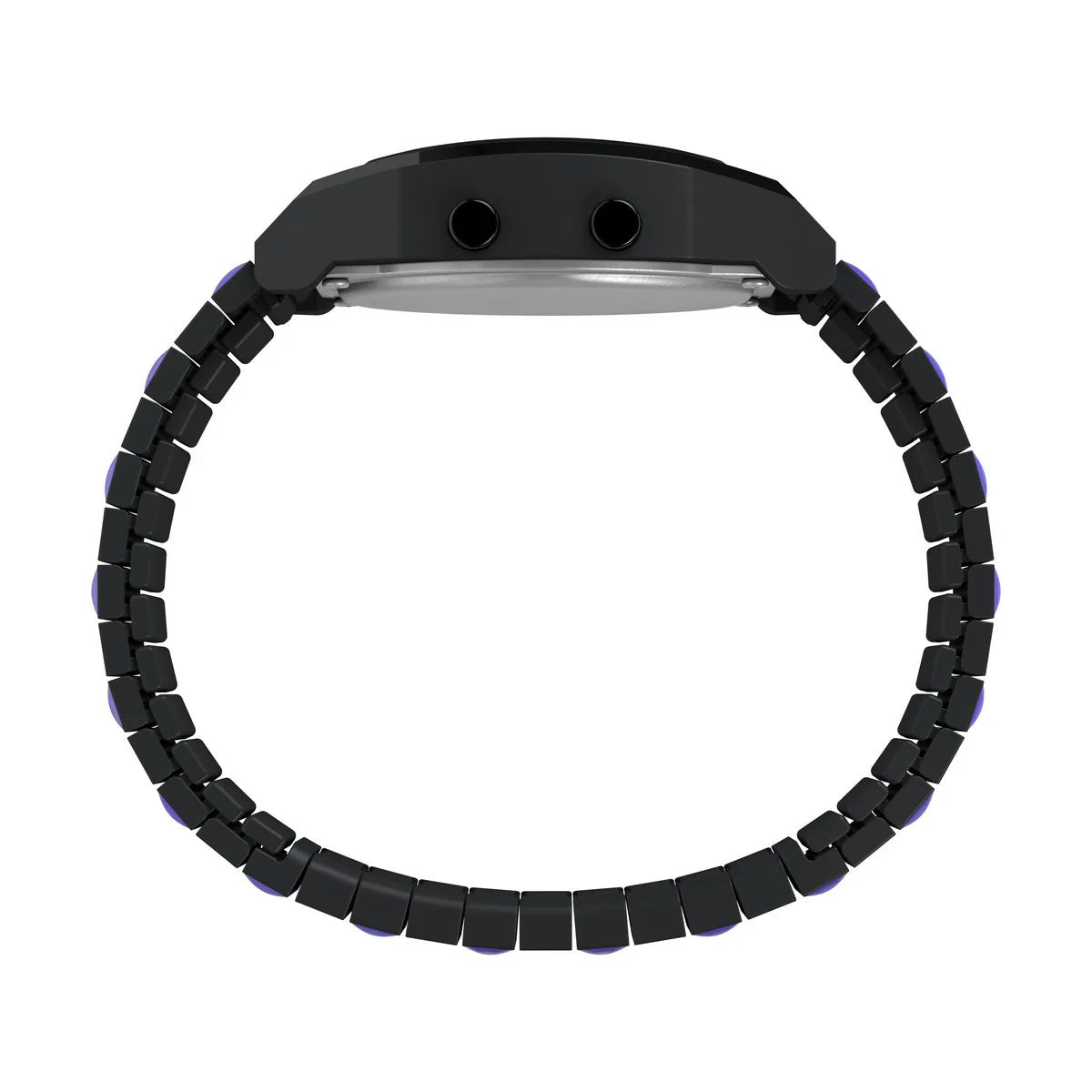 Timex x Wednesday T80 36mm Stainless Steel Expansion Band Watch - TW2Y19500X6